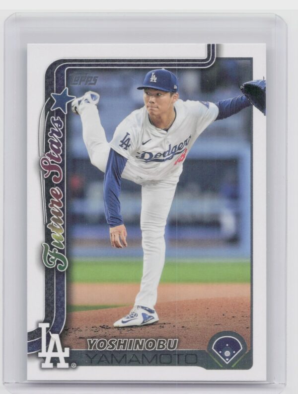 2025 Topps Yoshinobu Yamamoto #231 Dodgers