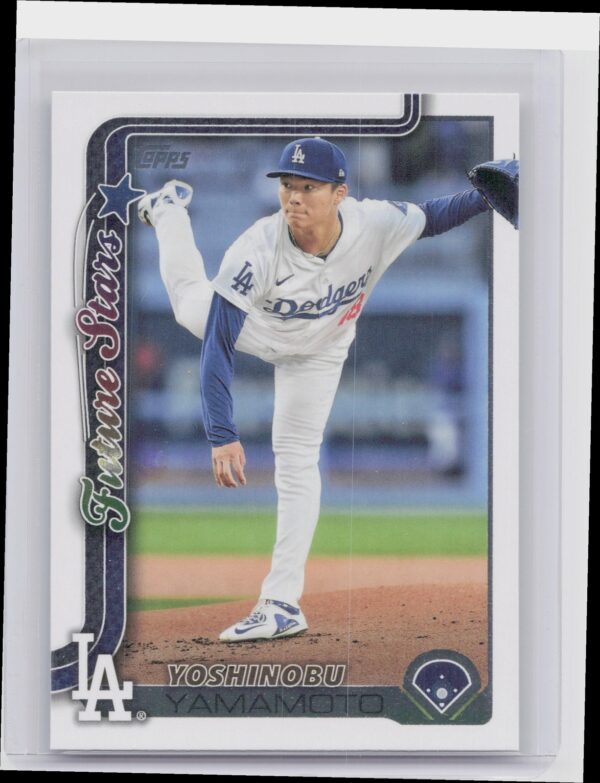 2025 Topps Yoshinobu Yamamoto #231 Dodgers