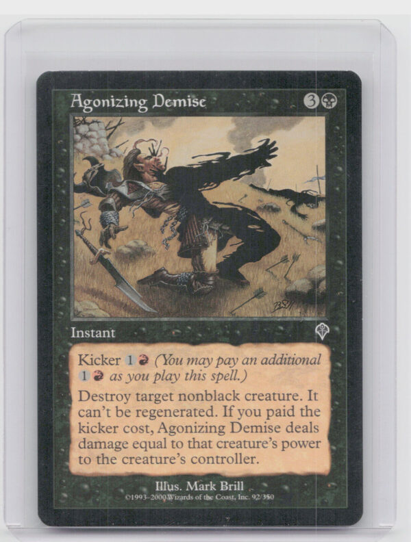 MTG Invasion Agonizing Demise
