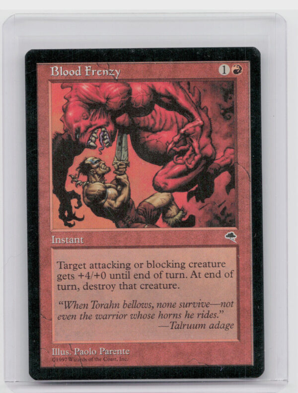 MTG Tempest: Blood Frenzy
