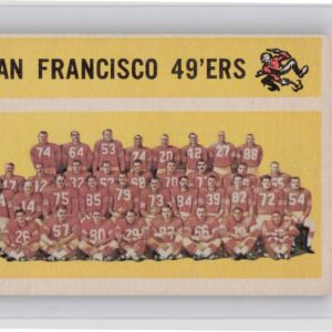 1960 Topps San Francisco 49ers #122 49ers