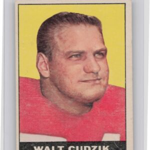 1961 Topps Walt Cudzik RC #179 Patriots
