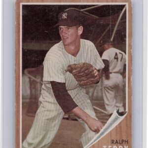 1962 Topps Ralph Terry #48 Yankees