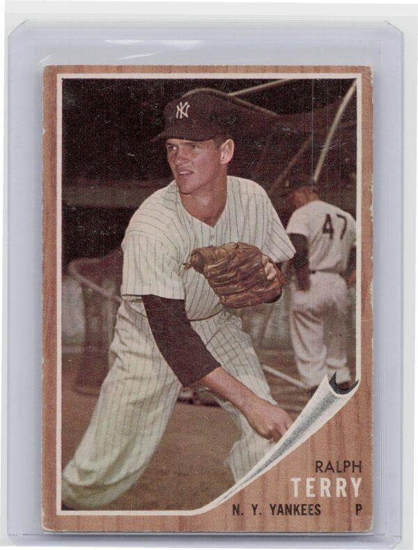 1962 Topps Ralph Terry #48 Yankees