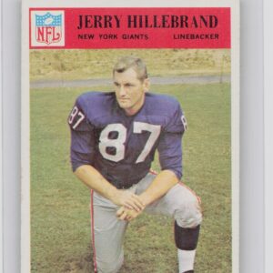 1966 Philadelphia Jerry Hillebrand #123 Giants