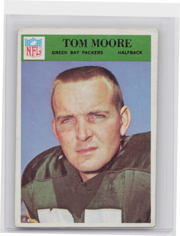 1966 Philadelphia Tom Moore #86 Packers