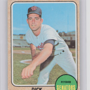 1968 Topps Dick Lines #291 Senators