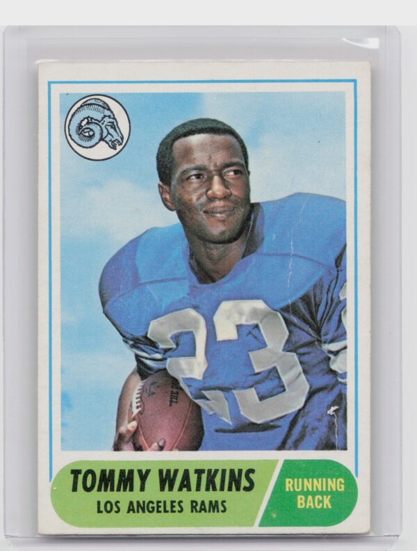 1968 Topps Tommy Watkins #182 Rams
