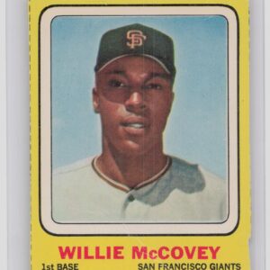 1969 Transogram Statues Cards Willie McCovey #NNO Giants RARE