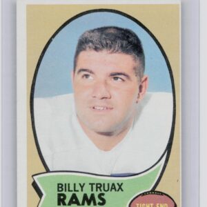 1970 Topps Billy Truax #18 Rams