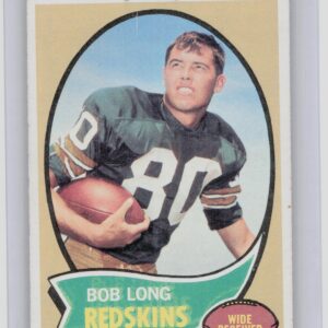1970 Topps Bob Long RC #53 Redskins
