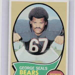 1970 Topps George Seals RC #12 Bears