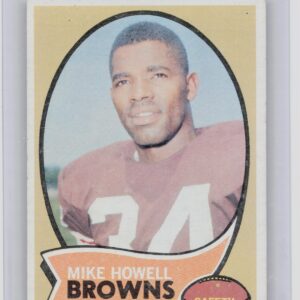 1970 Topps Mike Howell RC #91 Browns