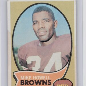 1970 Topps Mike Howell RC #91 Browns