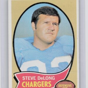 1970 Topps Steve DeLong #49 Chargers