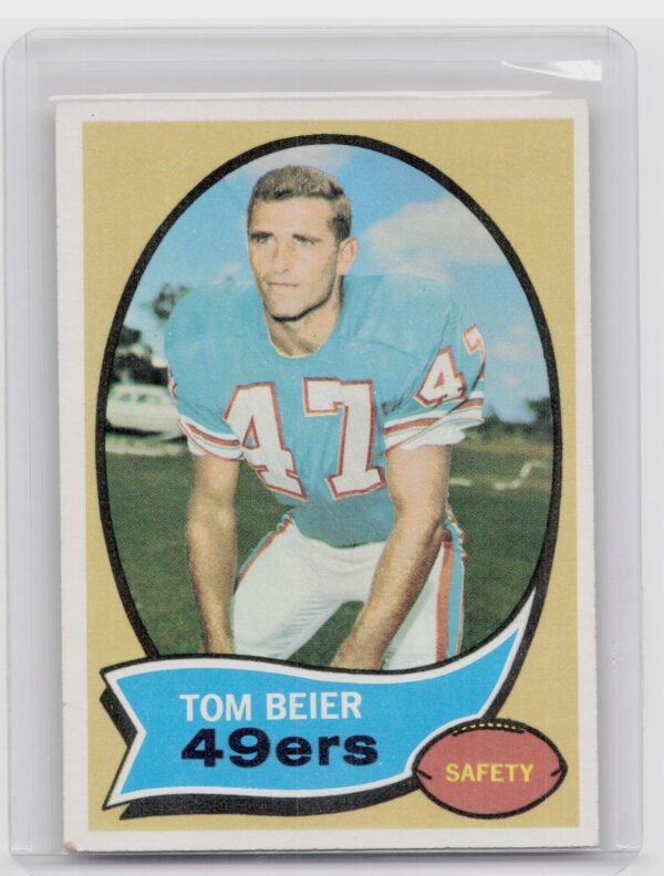 1970 Topps Tom Beier RC #64 49ers