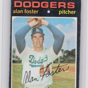 1971 Topps Alan Foster #207 Dodgers