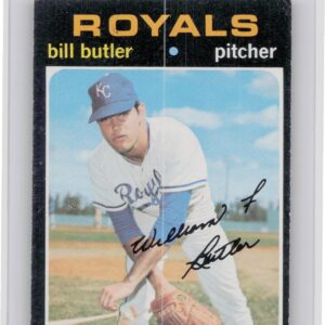 1971 Topps Bill Butler #681 Royals