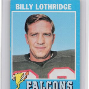 1971 Topps Billy Lothridge #29 Falcons