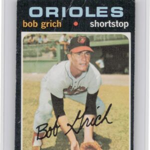 1971 Topps Bob Grich RC #193 Orioles