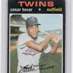 1971 Topps Cesar Tovar #165 Twins