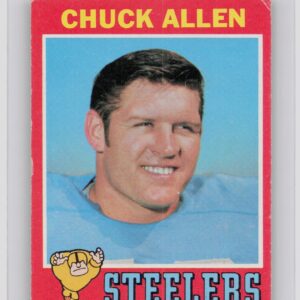 1971 Topps Chuck Allen #6 Steelers