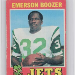 1971 Topps Emerson Boozer #73 Jets