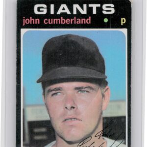 1971 Topps John Cumberland #108 Giants