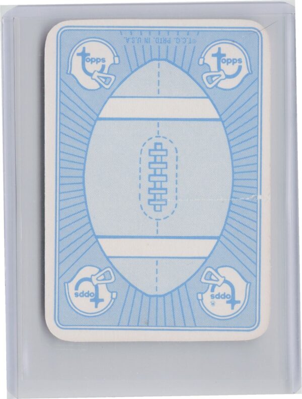 1971 Topps John Unitas #37 Colts Game Inserts - Image 3
