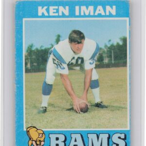 1971 Topps Ken Iman RC #68 Rams