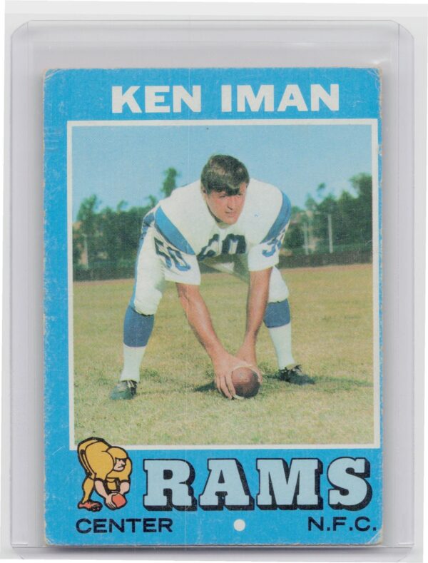 1971 Topps Ken Iman RC #68 Rams