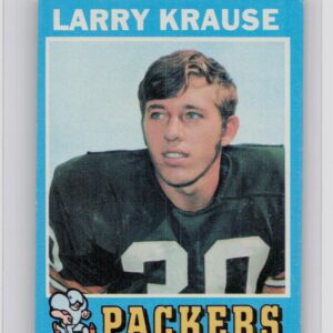 1971 Topps Larry Krause RC #12 Packers