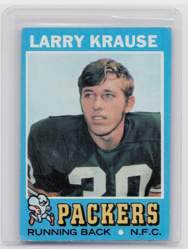1971 Topps Larry Krause RC #12 Packers