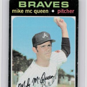 1971 Topps Mike McQueen #8 Braves