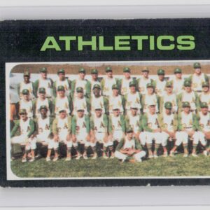 1971 Topps Oakland Athletics #624 Athletics