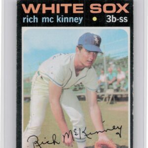 1971 Topps Rich McKinney RC #37 Sox