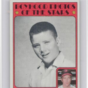 1972 Topps Dave McNally #344 Orioles