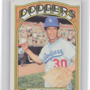 1972 Topps Maury Wills #437 Dodgers
