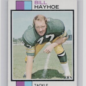 1973 Topps Bill Hayhoe RC #208 Packers