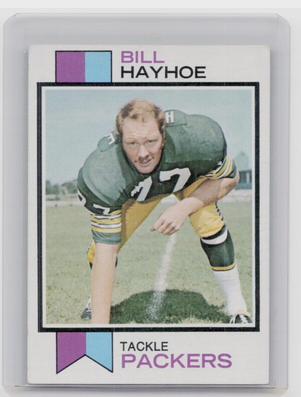 1973 Topps Bill Hayhoe RC #208 Packers