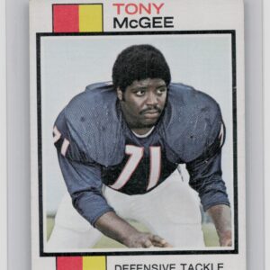 1973 Topps Tony McGee RC #228 Bears