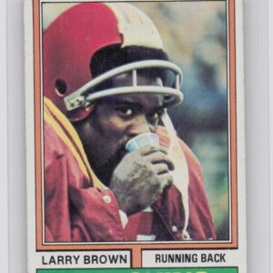 1974 Topps Larry Brown #260 Redskins