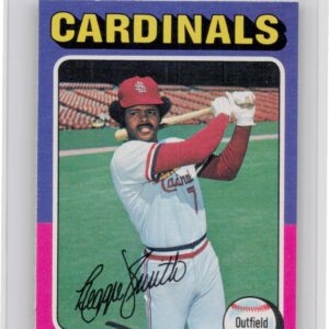 1975 Topps Reggie Smith #490 Cardinals