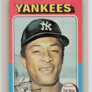 1975 Topps Sandy Alomar #266 Yankees