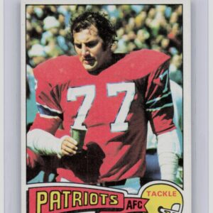 1975 Topps Tom Neville #493 Patriots