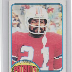 1976 Topps Allen Carter RC #166 Patriots