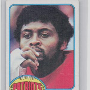 1976 Topps Julius Adams #348 Patriots