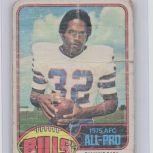 1976 Topps O.J. Simpson #300 Bills