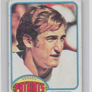 1976 Topps Steve Grogan RC #376 Patriots