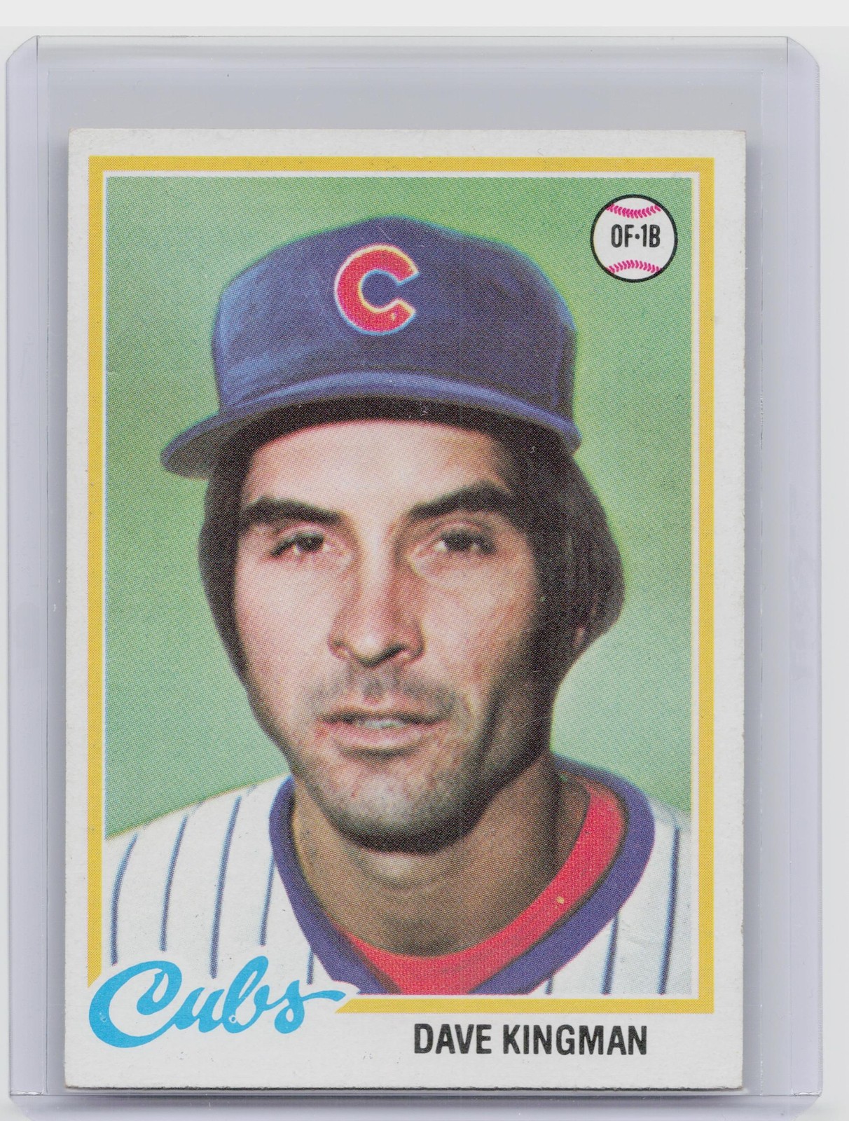 1978 Topps Dave Kingman #570 Cubs